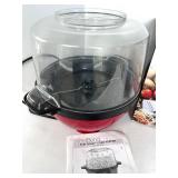 Kitchen Appliance and Gadget Set: Popcorn Popper, Spiral Slicer, Spaetzle Maker, and Glass Digital Scale