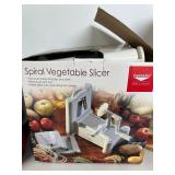 Kitchen Appliance and Gadget Set: Popcorn Popper, Spiral Slicer, Spaetzle Maker, and Glass Digital Scale