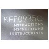 KitchenAid KFP0935Q Food Processor with Attachments and Instruction Manual