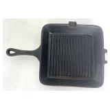 Lodge Cast Iron Grill Pan and 2 Griddles Set