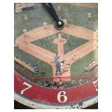Timeworks Storytime Collection Baseball Pendulum Wall Clock