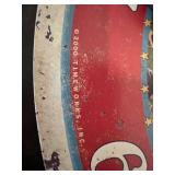 Timeworks Storytime Collection Baseball Pendulum Wall Clock