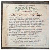 Timeworks Storytime Collection Baseball Pendulum Wall Clock