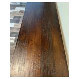 Pottery Barn Rustic Wood Sideboard Buffet with Drawers and Cabinet