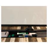 TSJ Office Rolling Dry Erase Whiteboard with Markers and Accessories