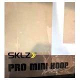 Dart Board and SKLZ Pro Mini Basketball Hoop Set