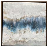 Set of 5 Framed Abstract Canvas Art Prints