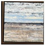 Set of 5 Framed Abstract Canvas Art Prints