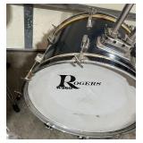 Rogers R360 5-Piece Drum Set with Cymbals, Hardware, and Throne