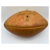 Vintage Minnesota Vikings Team Autographed Football - Fran Tarkenton, Ron Yary, Mick Tingelhoff, Tommy Kramer, Sammy White, James White and More! Vintage Minnesota Vikings Team Autographed Football - Fran Tarkenton, Ron Yary, Mick Tingelhoff, Tommy Kramer, Sammy White, James White and More!