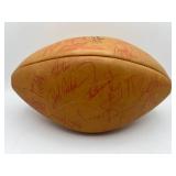 Vintage Minnesota Vikings Team Autographed Football - Fran Tarkenton, Ron Yary, Mick Tingelhoff, Tommy Kramer, Sammy White, James White and More! Vintage Minnesota Vikings Team Autographed Football - Fran Tarkenton, Ron Yary, Mick Tingelhoff, Tommy Kramer, Sammy White, James White and More!