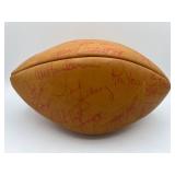 Vintage Minnesota Vikings Team Autographed Football - Fran Tarkenton, Ron Yary, Mick Tingelhoff, Tommy Kramer, Sammy White, James White and More! Vintage Minnesota Vikings Team Autographed Football - Fran Tarkenton, Ron Yary, Mick Tingelhoff, Tommy Kramer, Sammy White, James White and More!
