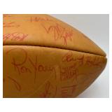 Vintage Minnesota Vikings Team Autographed Football - Fran Tarkenton, Ron Yary, Mick Tingelhoff, Tommy Kramer, Sammy White, James White and More! Vintage Minnesota Vikings Team Autographed Football - Fran Tarkenton, Ron Yary, Mick Tingelhoff, Tommy Kramer, Sammy White, James White and More!