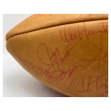 Vintage Minnesota Vikings Team Autographed Football - Fran Tarkenton, Ron Yary, Mick Tingelhoff, Tommy Kramer, Sammy White, James White and More! Vintage Minnesota Vikings Team Autographed Football - Fran Tarkenton, Ron Yary, Mick Tingelhoff, Tommy Kramer, Sammy White, James White and More!