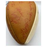 Vintage Minnesota Vikings Team Autographed Football - Fran Tarkenton, Ron Yary, Mick Tingelhoff, Tommy Kramer, Sammy White, James White and More! Vintage Minnesota Vikings Team Autographed Football - Fran Tarkenton, Ron Yary, Mick Tingelhoff, Tommy Kramer, Sammy White, James White and More!