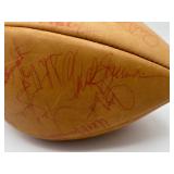 Vintage Minnesota Vikings Team Autographed Football - Fran Tarkenton, Ron Yary, Mick Tingelhoff, Tommy Kramer, Sammy White, James White and More! Vintage Minnesota Vikings Team Autographed Football - Fran Tarkenton, Ron Yary, Mick Tingelhoff, Tommy Kramer, Sammy White, James White and More!