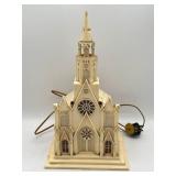 1940 Raylite Electric Corp. Lighted Musical Christmas Church 1940 Raylite Electric Corp. Lighted Musical Christmas Church