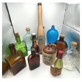 Vintage Collectible Glassware & Bottles including E.C. Booz Vintage Collectible Glassware & Bottles including E.C. Booz