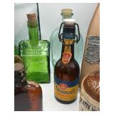 Vintage Collectible Glassware & Bottles including E.C. Booz Vintage Collectible Glassware & Bottles including E.C. Booz