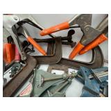 Huge Clamp Lot including Cincinnati Tool Co./Hargrave Huge Clamp Lot including Cincinnati Tool Co./Hargrave