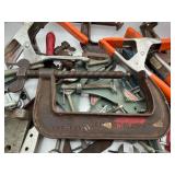 Huge Clamp Lot including Cincinnati Tool Co./Hargrave Huge Clamp Lot including Cincinnati Tool Co./Hargrave