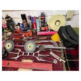 Huge Assorted Tools and Garage Accessories Lot Huge Assorted Tools and Garage Accessories Lot