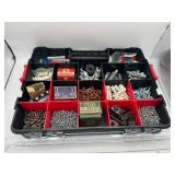 TOOL SHOP Plastic Hardware Case with Assorted Hardware TOOL SHOP Plastic Hardware Case with Assorted Hardware