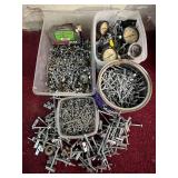 Huge Lot of Nails, Screws, Nuts, Bolts, and More! Huge Lot of Nails, Screws, Nuts, Bolts, and More!
