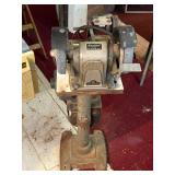 Vintage General (Milwaukee, WI) Bench Grinder with Craftsman Motor in Working Condition Vintage General (Milwaukee, WI) Bench Grinder with Craftsman Motor in Working Condition