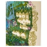 RARE Vintage Original Signed and Numbered DAVID WEIDMAN "Pacifica" Silkscreen Print (Ed. 250) (32.25" x 44.25" Frame) RARE Vintage Original Signed and Numbered DAVID WEIDMAN "Pacifica" Silkscreen Print (Ed. 250) (32.25" x 44.25" Frame)