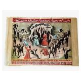 RARE 1904 Ringling Bros. Barnum & Bailey Circus Poster Greatest Show On  Earth (The Great FLORENZ TROUPE 12 IN NUMBER) - 16.75" x 24.75" RARE 1904 Ringling Bros. Barnum & Bailey Circus Poster Greatest Show On  Earth (The Great FLORENZ TROUPE 12 IN NUMBER) - 16.75" x 24.75"