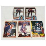 1980s NHL Wayne Gretzky Hockey Cards 1980s NHL Wayne Gretzky Hockey Cards