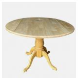 40-inch Solid Wood Double Drop Leaf Table 40-inch Solid Wood Double Drop Leaf Table