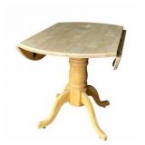 40-inch Solid Wood Double Drop Leaf Table 40-inch Solid Wood Double Drop Leaf Table