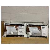 LOT OF 2 Standard/Queen Allswell Ultimate Support Bed Pillow with Dual Function Fill and Removable Cover LOT OF 2 Standard/Queen Allswell Ultimate Support Bed Pillow with Dual Function Fill and Removable Cover