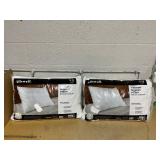 LOT OF 2 Standard/Queen Allswell Ultimate Support Bed Pillow with Dual Function Fill and Removable Cover LOT OF 2 Standard/Queen Allswell Ultimate Support Bed Pillow with Dual Function Fill and Removable Cover