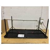 Mainstays 4 Foot Fold-in-Half Adjustable Folding Table Mainstays 4 Foot Fold-in-Half Adjustable Folding Table