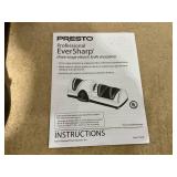 Presto 08810 Professional Electric Knife Sharpener Presto 08810 Professional Electric Knife Sharpener
