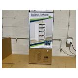 Your Zone Kids Sliding Bin Organizer with 4 Storage Bins Your Zone Kids Sliding Bin Organizer with 4 Storage Bins