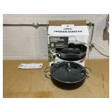 The Cellar Stainless Steel 5-Qt. Covered Everyday Pan The Cellar Stainless Steel 5-Qt. Covered Everyday Pan