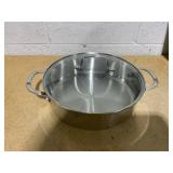 The Cellar Stainless Steel 5-Qt. Covered Everyday Pan The Cellar Stainless Steel 5-Qt. Covered Everyday Pan