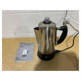 Elite Gourmet Stainless Steel 12-Cup Percolator Elite Gourmet Stainless Steel 12-Cup Percolator