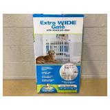 Carlson Extra Wide Gate with Door for Dog Crate Carlson Extra Wide Gate with Door for Dog Crate