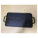 GreenPan x Bobby Flay Cast Iron Pre-Seasoned 16.5 x 9.5” Reversible Double Burner Griddle GreenPan x Bobby Flay Cast Iron Pre-Seasoned 16.5 x 9.5” Reversible Double Burner Griddle