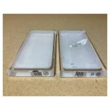 LOT OF 2 Jonathan Alder Hollywood Tray LOT OF 2 Jonathan Alder Hollywood Tray