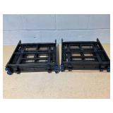 Twin Size Mainstays 14" High Quad Fold Steel Platform Bed Frame Twin Size Mainstays 14" High Quad Fold Steel Platform Bed Frame