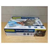 PetSafe ScoopFree Crystal Classic Self-Cleaning Cat Litter Box, Unbeatable Odor Control PetSafe ScoopFree Crystal Classic Self-Cleaning Cat Litter Box, Unbeatable Odor Control
