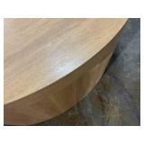 Beautiful Mod Round 40 Inch Coffee Table by Drew Barrymore Beautiful Mod Round 40 Inch Coffee Table by Drew Barrymore