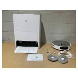 ECOVACS DEEBOT T20 Omni Robot Vacuum and Mop, Hot Water Mop Washing, Auto Hot Air-Drying, 9mm AutoMop Lifting,Dual Spinning Mops,Self-Emptying, ECOVACS DEEBOT T20 Omni Robot Vacuum and Mop, Hot Water Mop Washing, Auto Hot Air-Drying, 9mm AutoMop Lifting,Dual Spinning Mops,Self-Emptying,