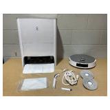 ECOVACS DEEBOT T20 Omni Robot Vacuum and Mop, Hot Water Mop Washing, Auto Hot Air-Drying, 9mm AutoMop Lifting,Dual Spinning Mops,Self-Emptying, ECOVACS DEEBOT T20 Omni Robot Vacuum and Mop, Hot Water Mop Washing, Auto Hot Air-Drying, 9mm AutoMop Lifting,Dual Spinning Mops,Self-Emptying,
